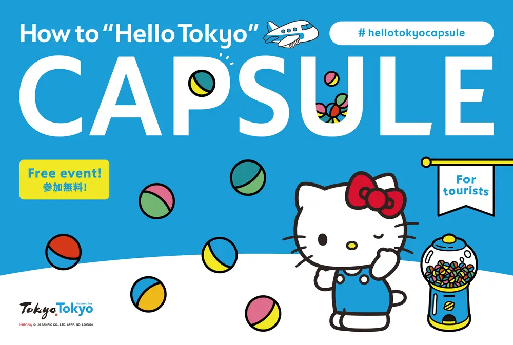 How to "Hello Tokyo" CAPSULE